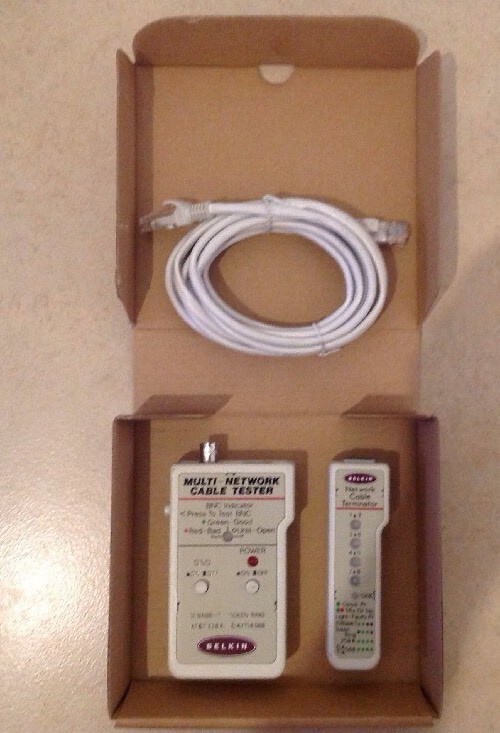 Multi Network Cable Tester Kit Used