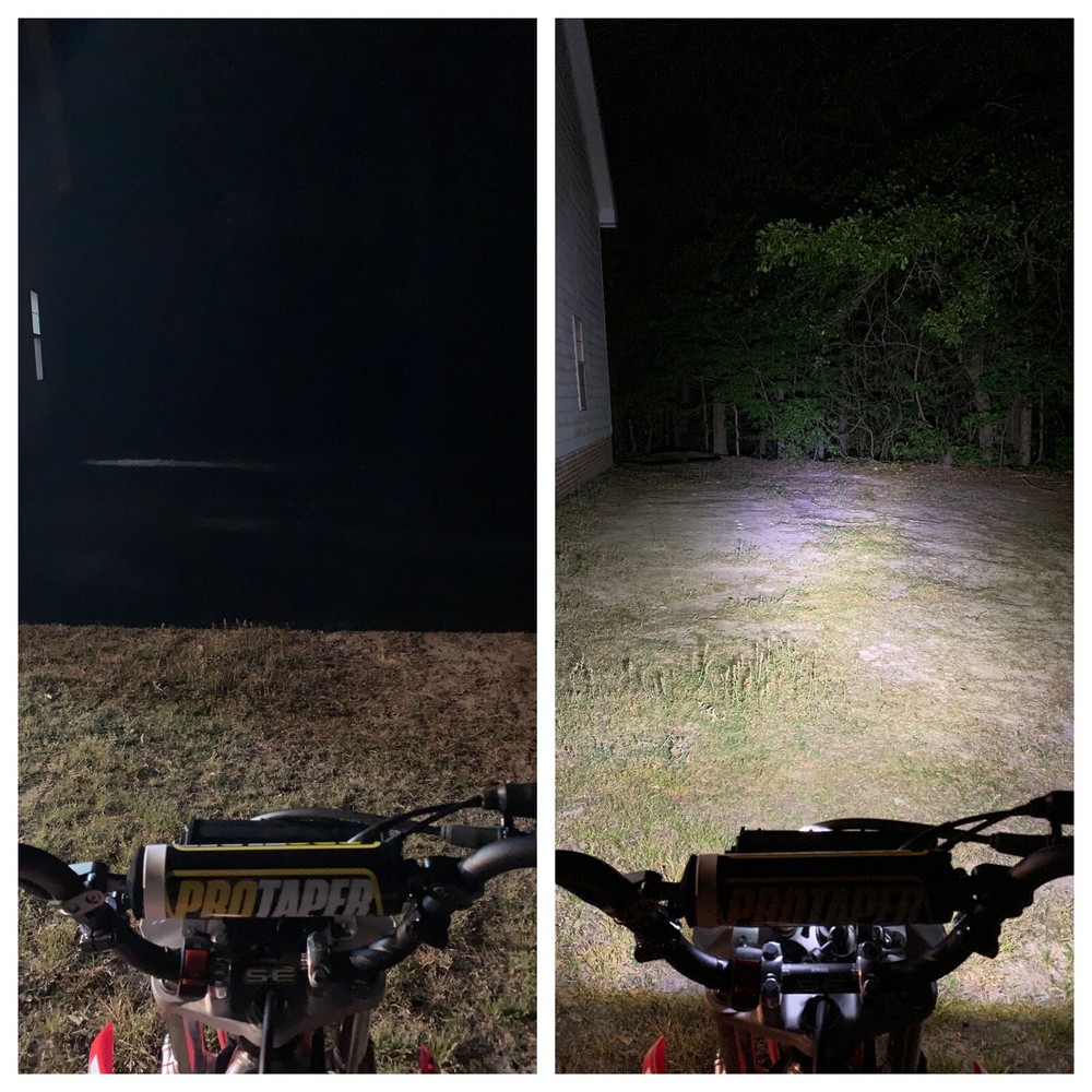 💥HONDA CRF110 LED HEADLIGHT KIT!💥 PLUG AND PLAY!