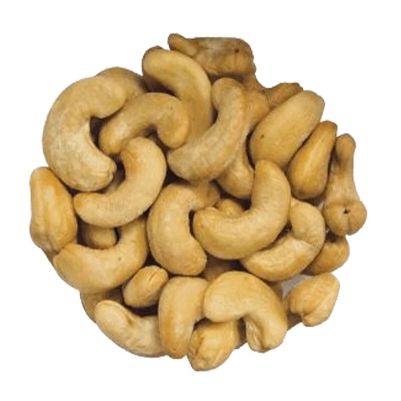 Roasted Unsalted Cashews Weight 4oz- 3lb