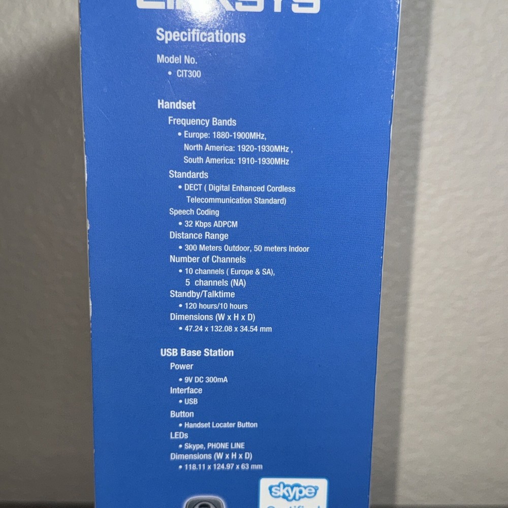 Cisco-Linksys model CIT300 Dual-Mode Internet Telephony Kit