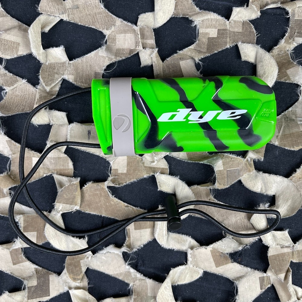 NEW Dye TWST Flex Barrel Sock - Lime/Black