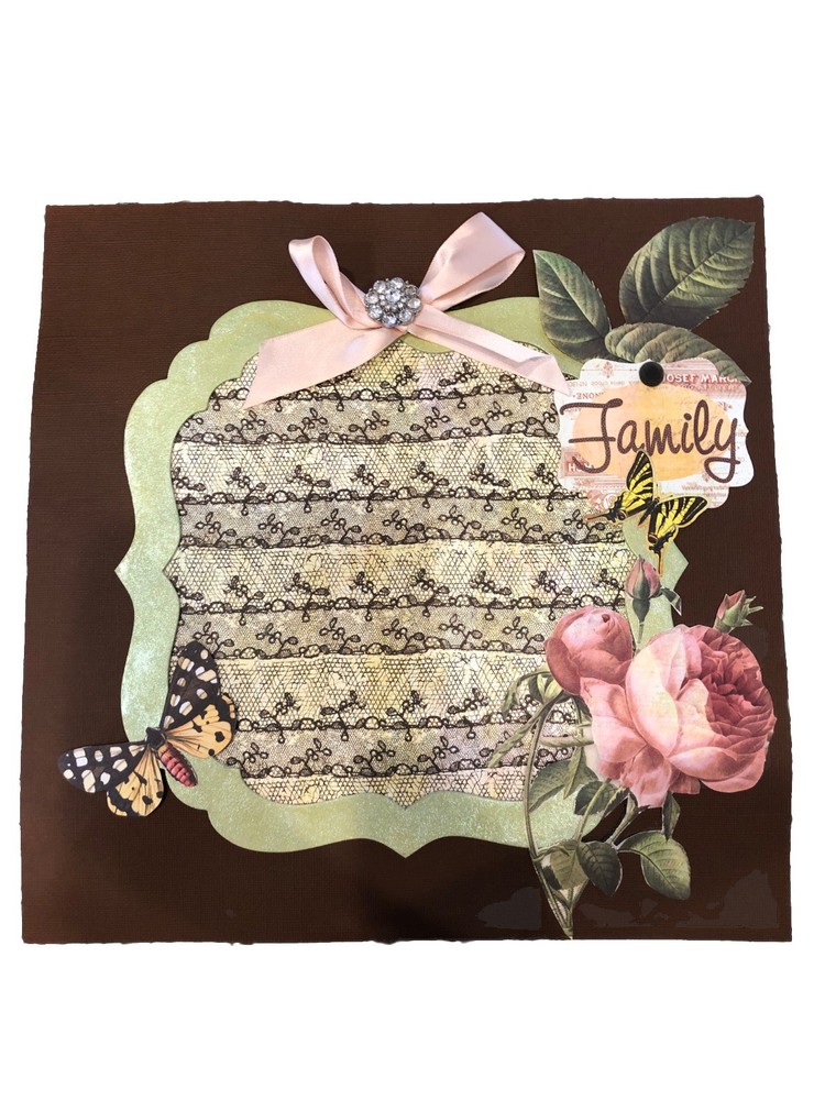 Basic Grey Curio Scrapbook 20 Layout Pages + Extras