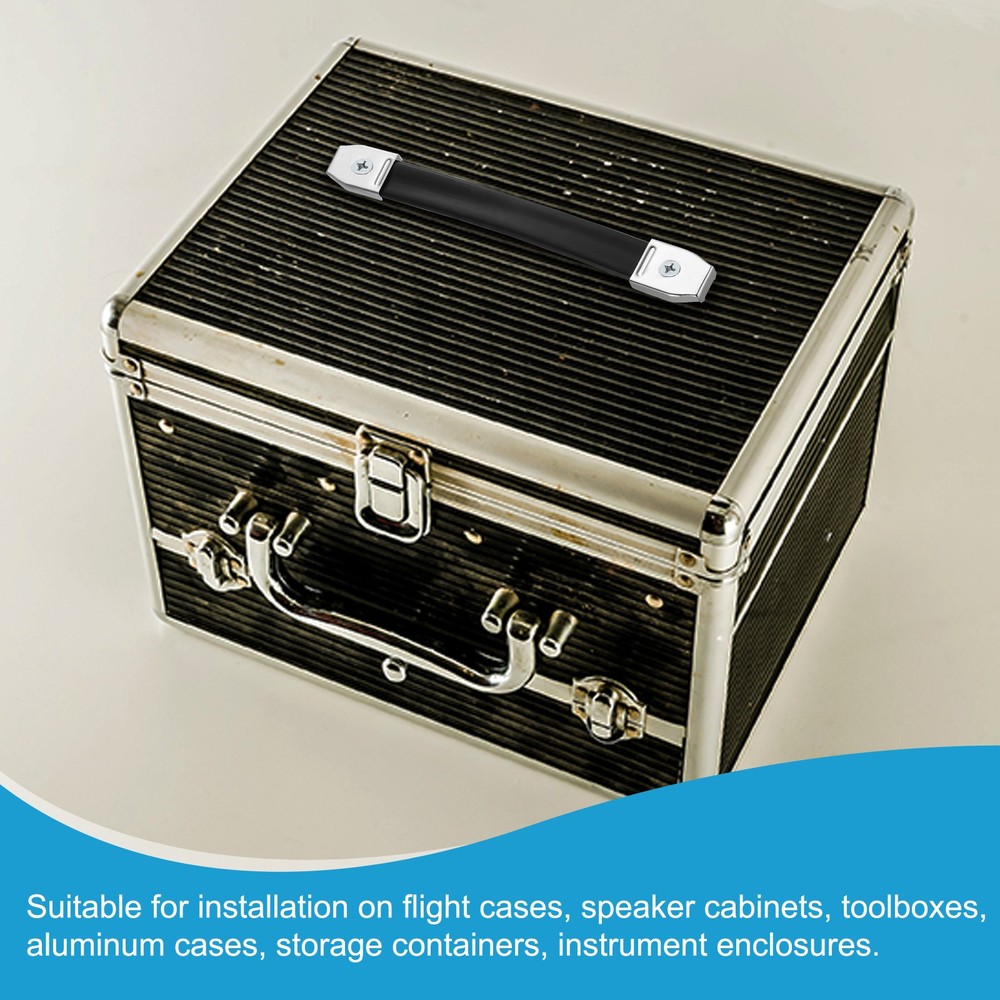 9.9 Inches Speaker Cabinet Strap Handles, Handle Pull for Speaker Case, Silver