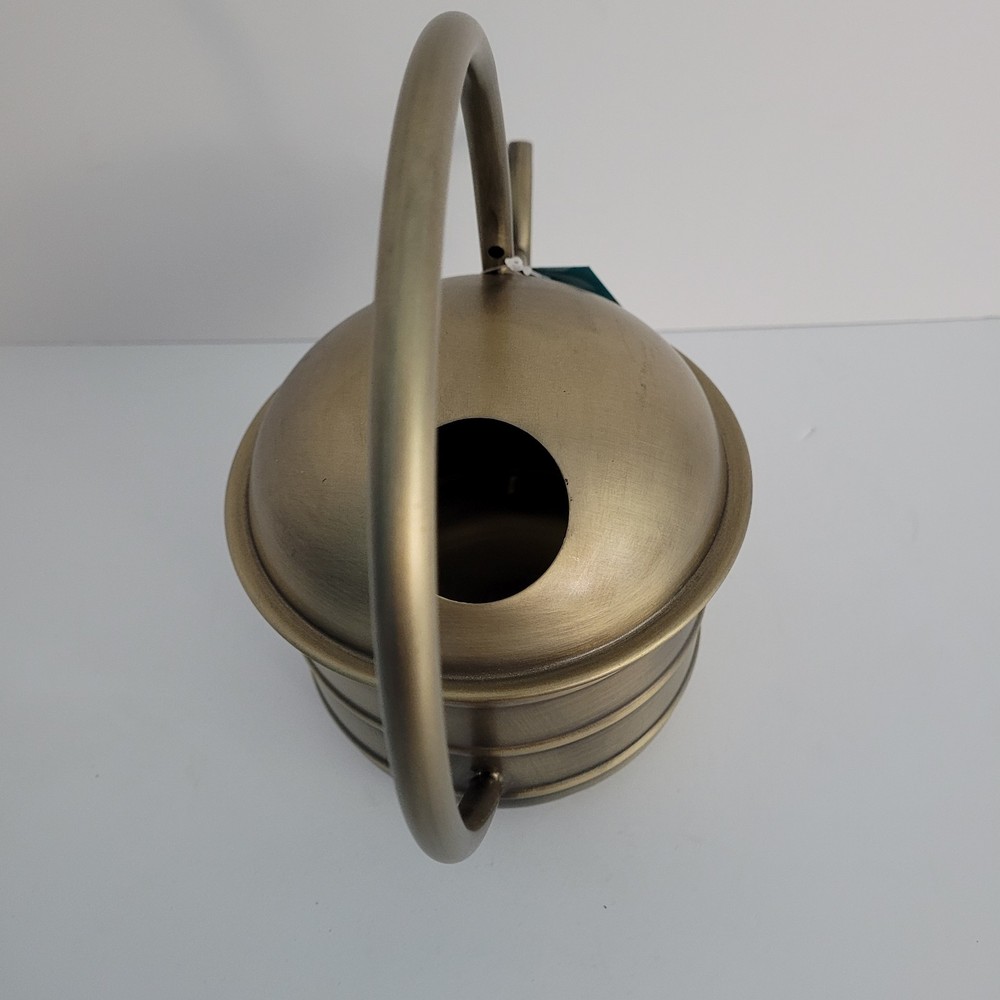 Brass Watering Can 9" H NEW