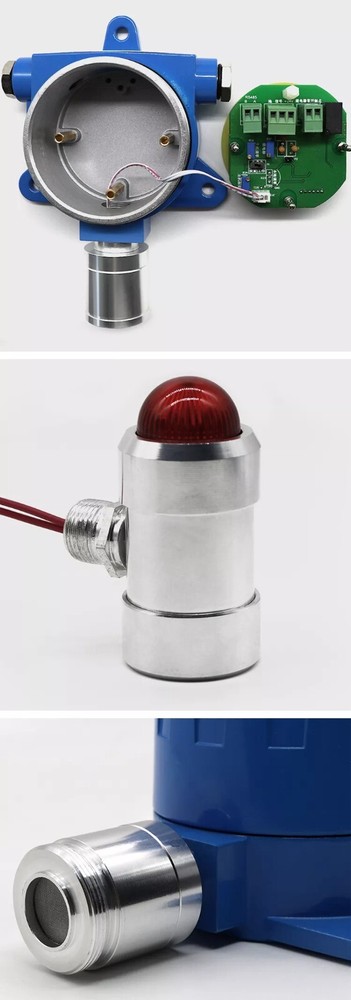 H2S hydrogen sulfide analyzer detector transmitter 0-100ppm output 4-20 mA