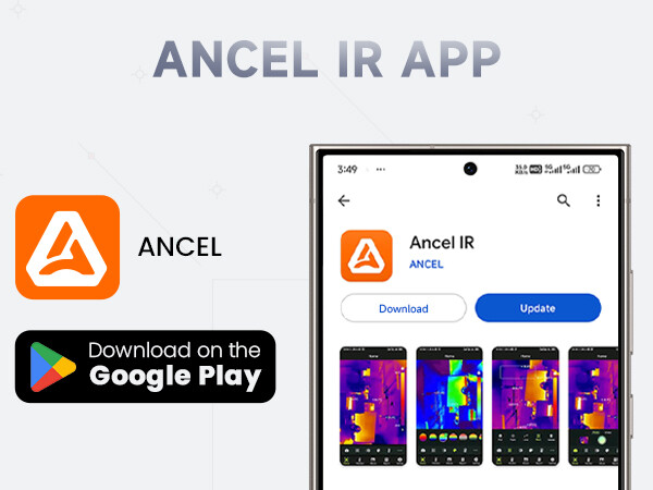 ANCEL IR101 - High Resolution Thermal Imaging Camera for IOS (USB-C) iPhone