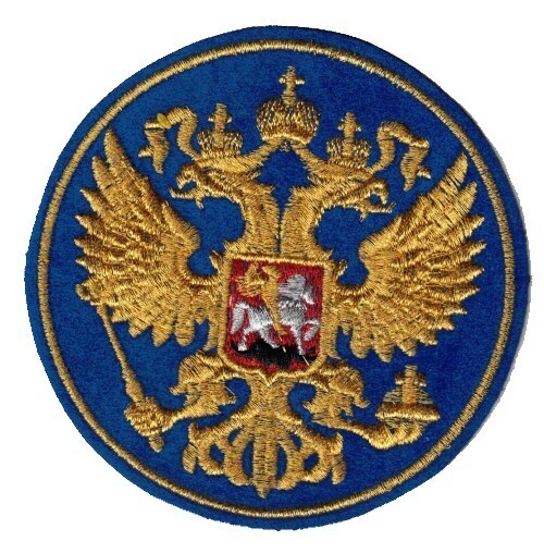 Russian Air Force left sleeve patch.About 4.25" diameter. Embroidered.