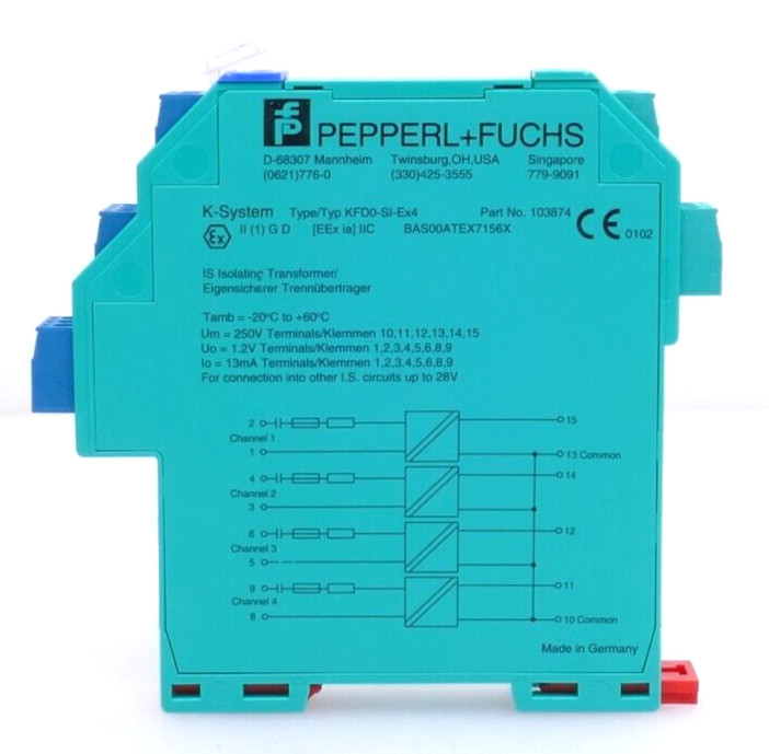 Pepperl + Fuchs Repeater KFD0-SI-Ex4 | 103874