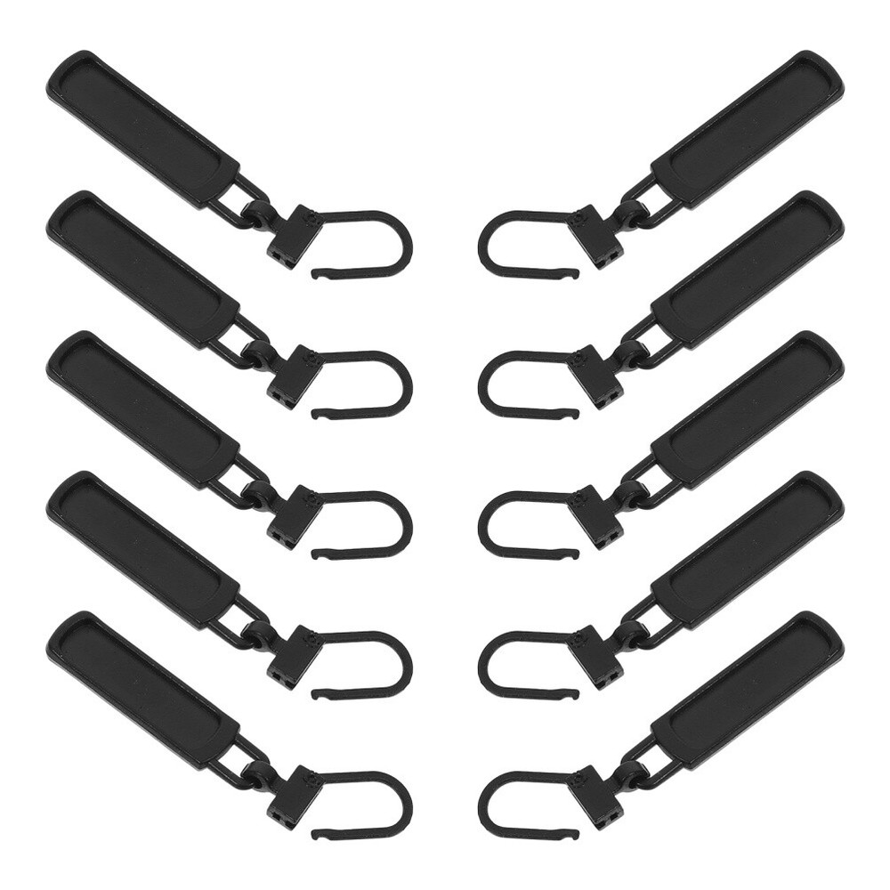 10PCS Zipper Pulls Tags Broken Zipper Handle Zipper Tag Replacement Garment