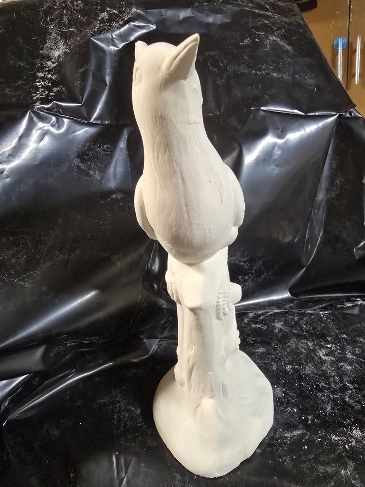 Cardinal 8.5" Tall Ceramic Bisque Ready To Paint