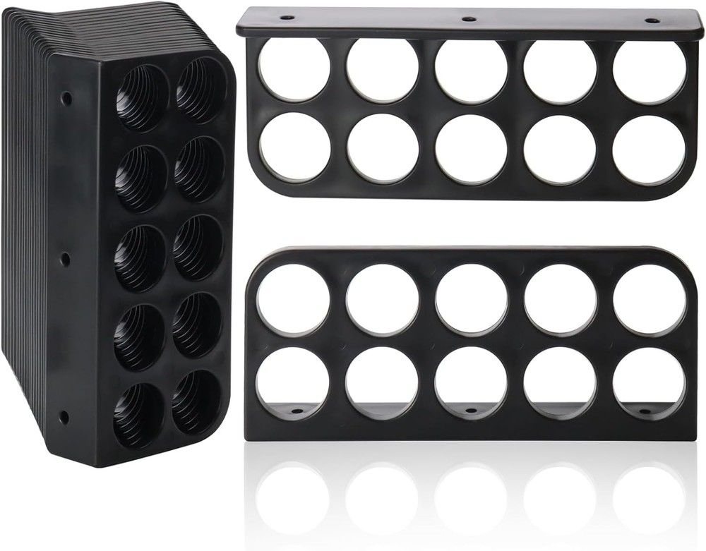 100Pack Cable Chase Wire Bracket, Cable Support Wire Bracket 100 Pack Black