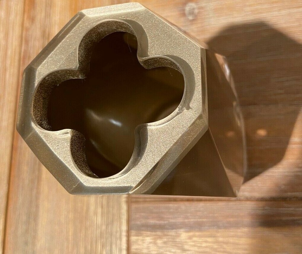 Taymor Ice Gold Toothbrush Holder