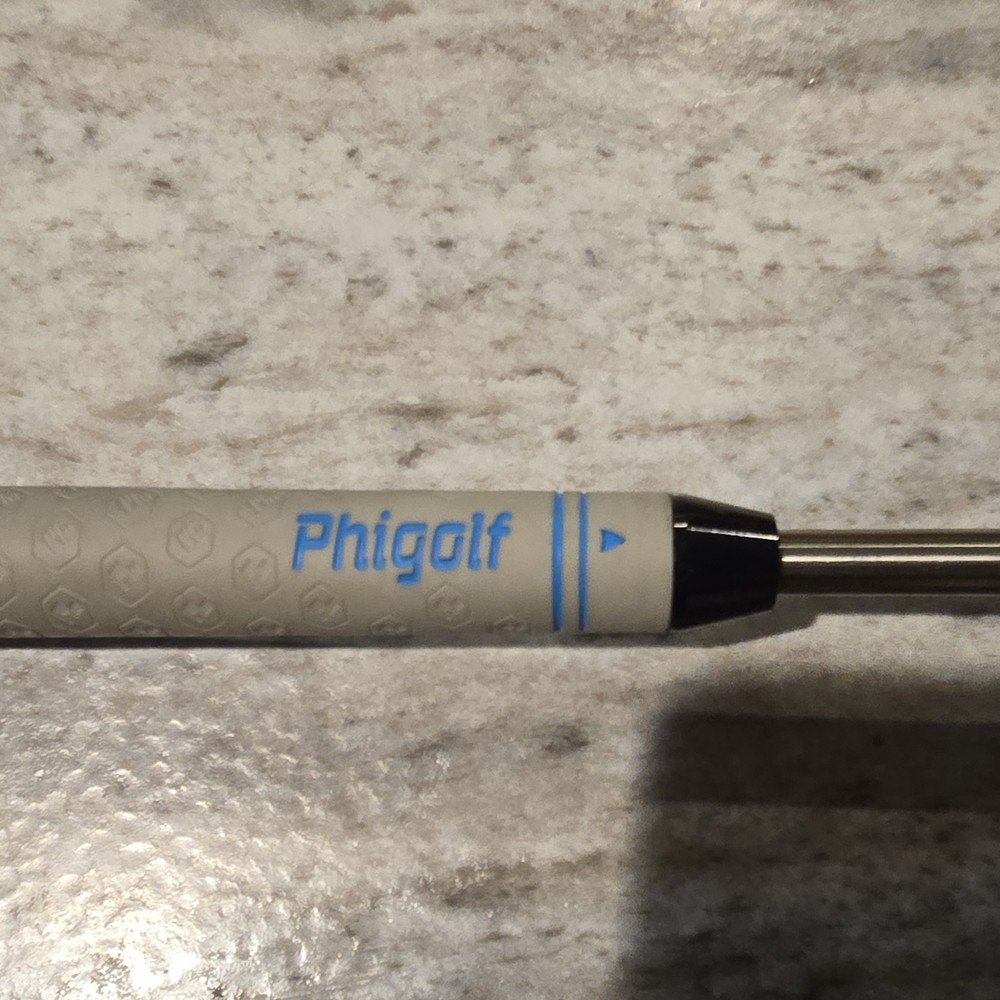 Phigolf2 Golf simulator Blue Silver Gray Metal Rubber Grip for Golf