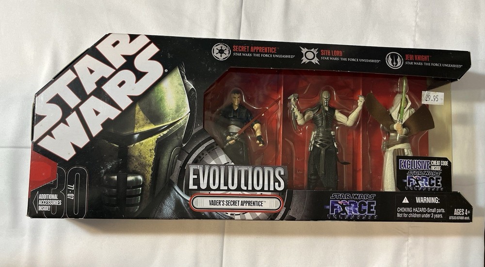 Hasbro Star Wars Force Unleashed Evolution Vader Secret Apprentice SEALED MIB