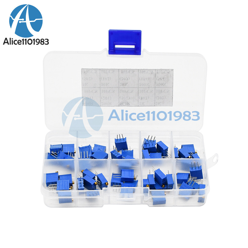 9/10 Specifications 18 20 50 100PCS Potentiometer Adjustable Resistance Package