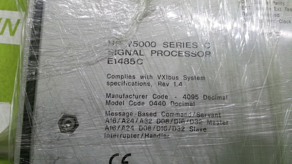 8621) [USED] HP 75000 Series C SIGNAL PROCESSOR E1485C