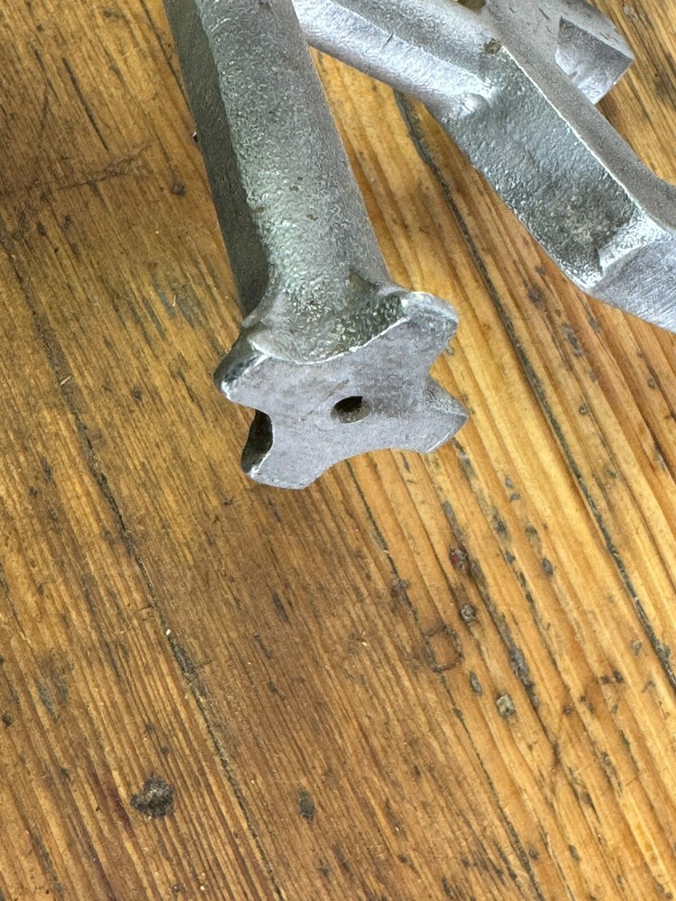 Vintage 4 Way Plumbing Plug Tool Wrench