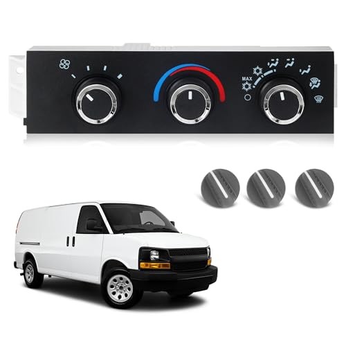 Front Climate Control Module Compatible with 1996-2020 Chevy Express 1500 2500