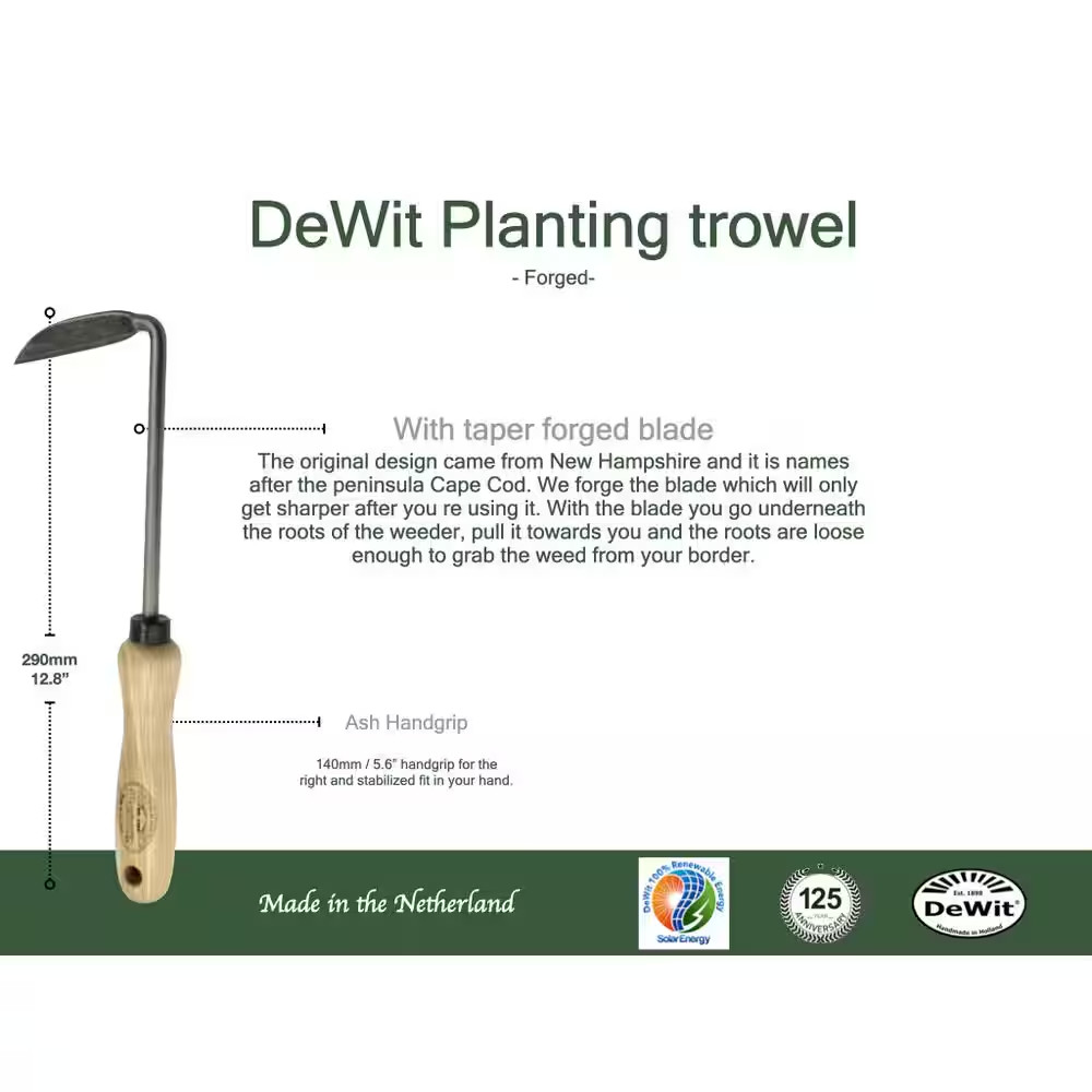 10.5 In. L Right Hand Cape Cod Weeder, Handle 5 In. L