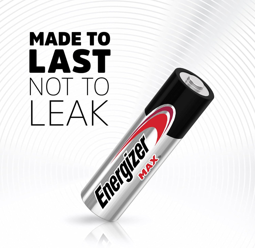 Energizer MAX AA Batteries (16 Pack), Double a Alkaline Batteries