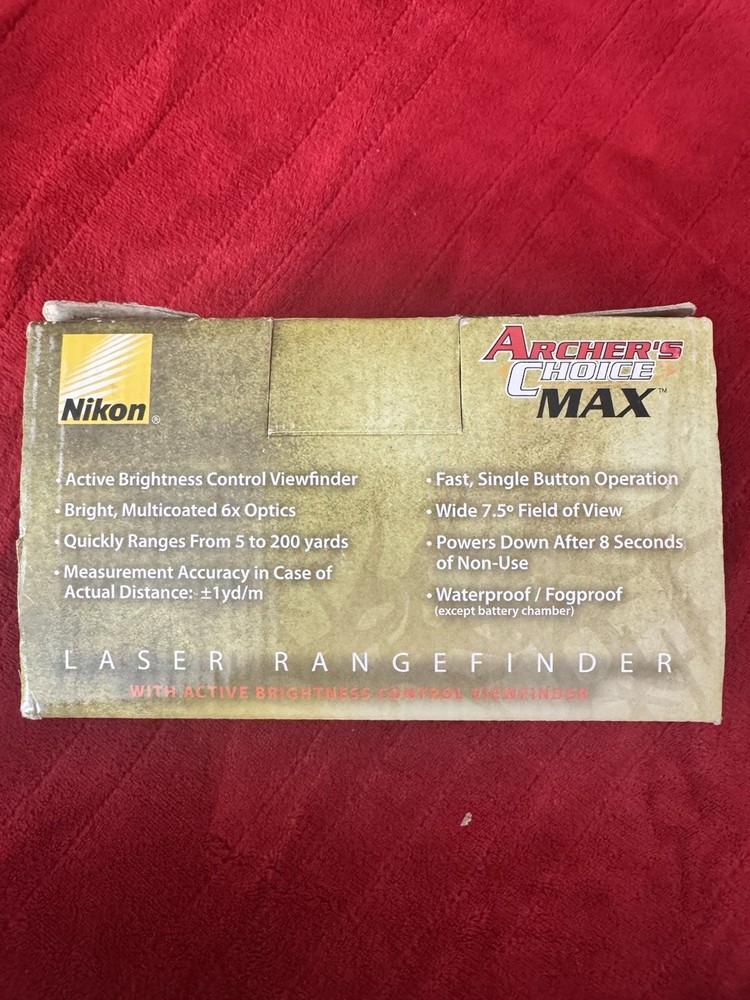 Nikon Archer‘S Choice Max Rangefinder New