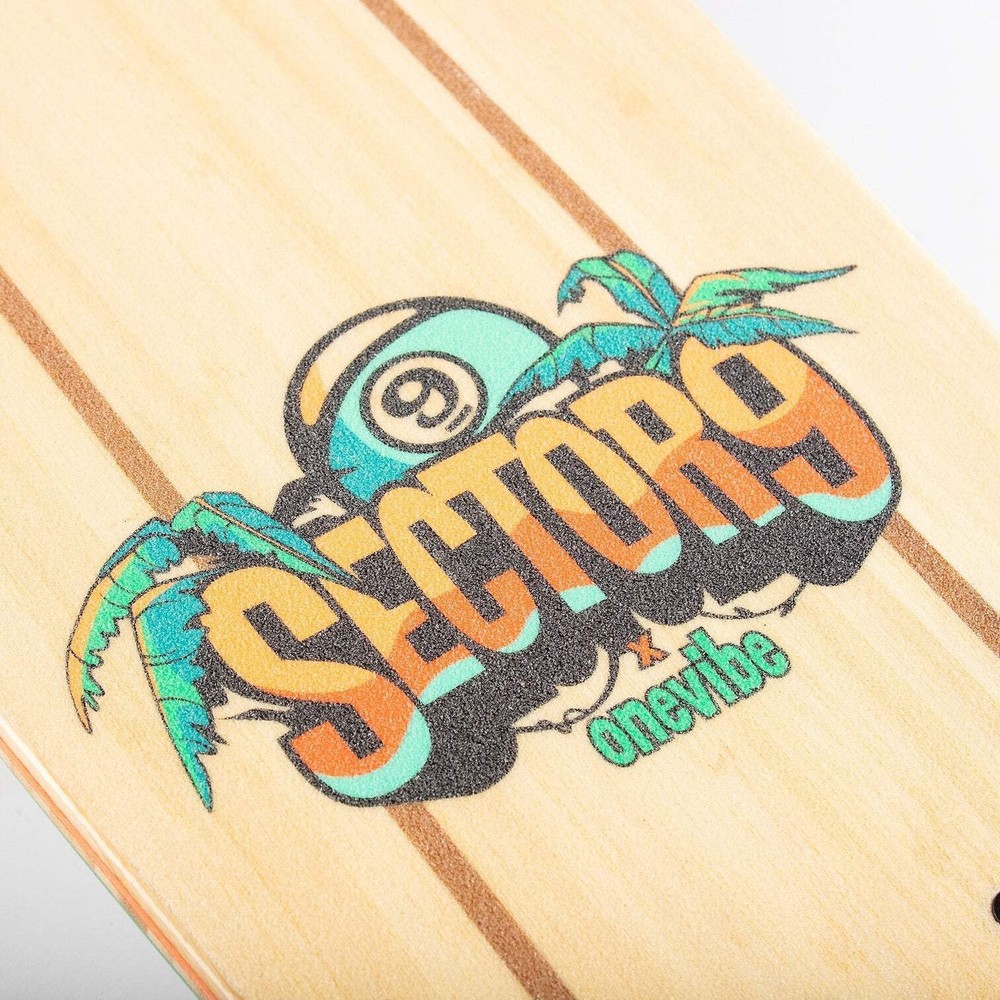 Sector 9 Snapper Hideout Kicktail Cruiser Longboard Complete