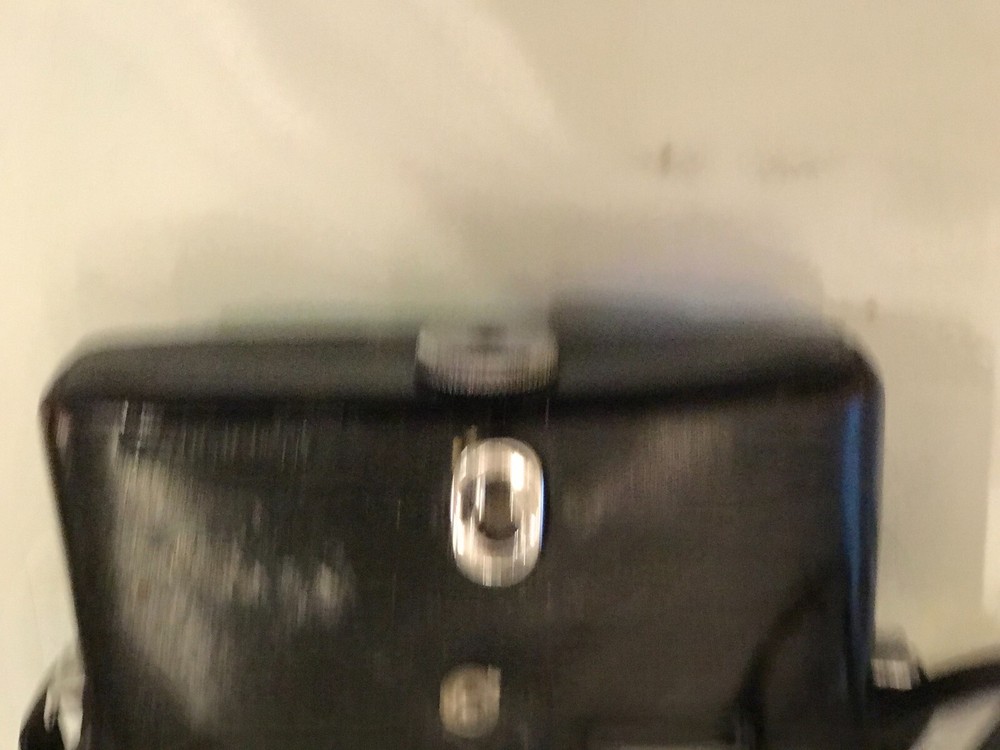 Vintage Kodak PONY 828 Camera with strap & Leather 1/2 case Untested