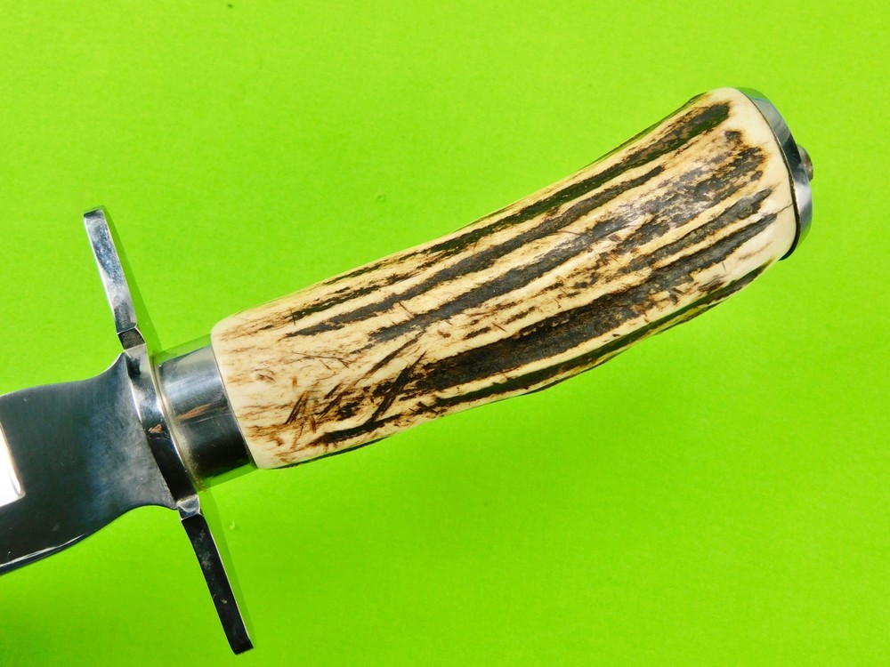 Hoffritz NY France Customized Large Stag Knife