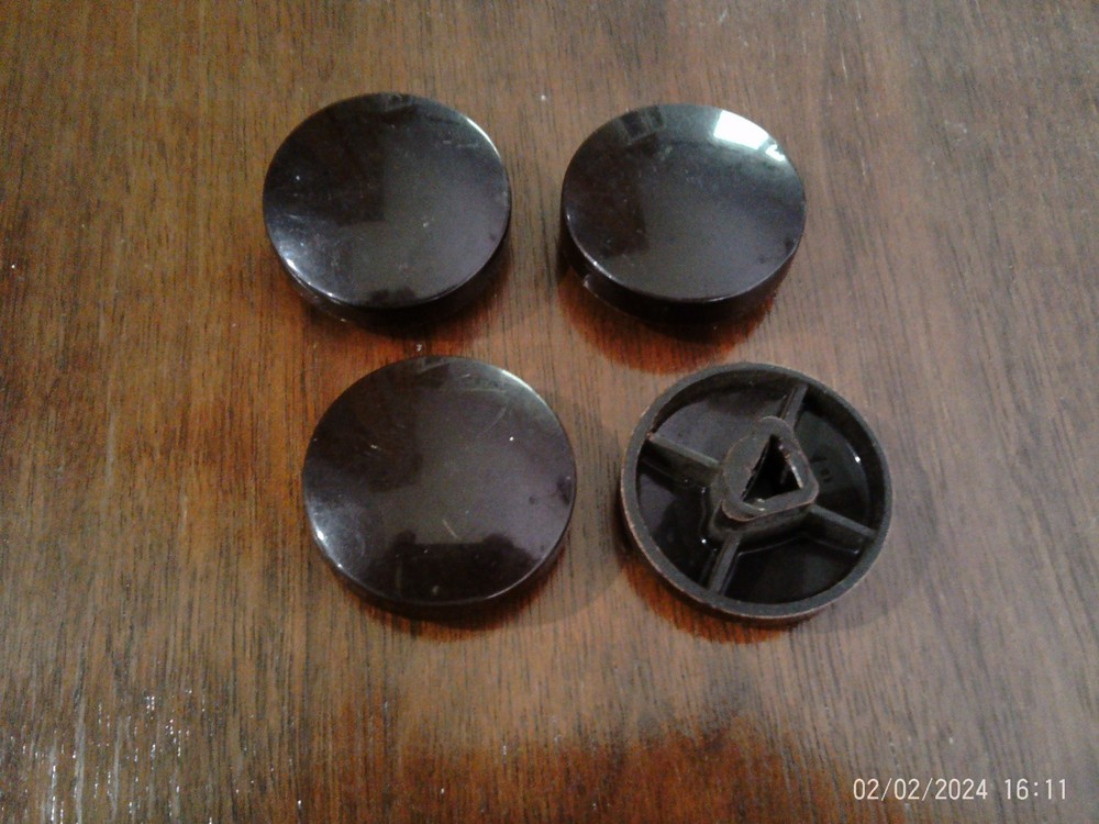 Four RCA Bakelite Knobs