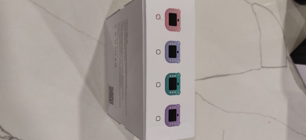 The pink bear-shaped instant print digital camera