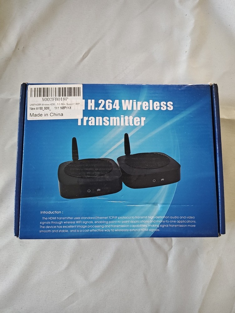 NEW UNOPENED - HDMI H.264 Wireless Transmitter - 1080P