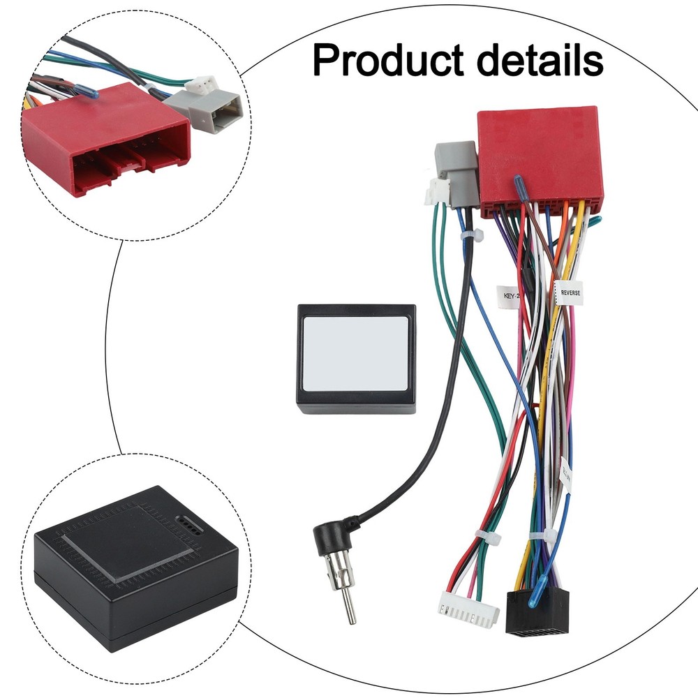 For Mazda Radio Power Line With Canbus Box For Android System Compatibility
