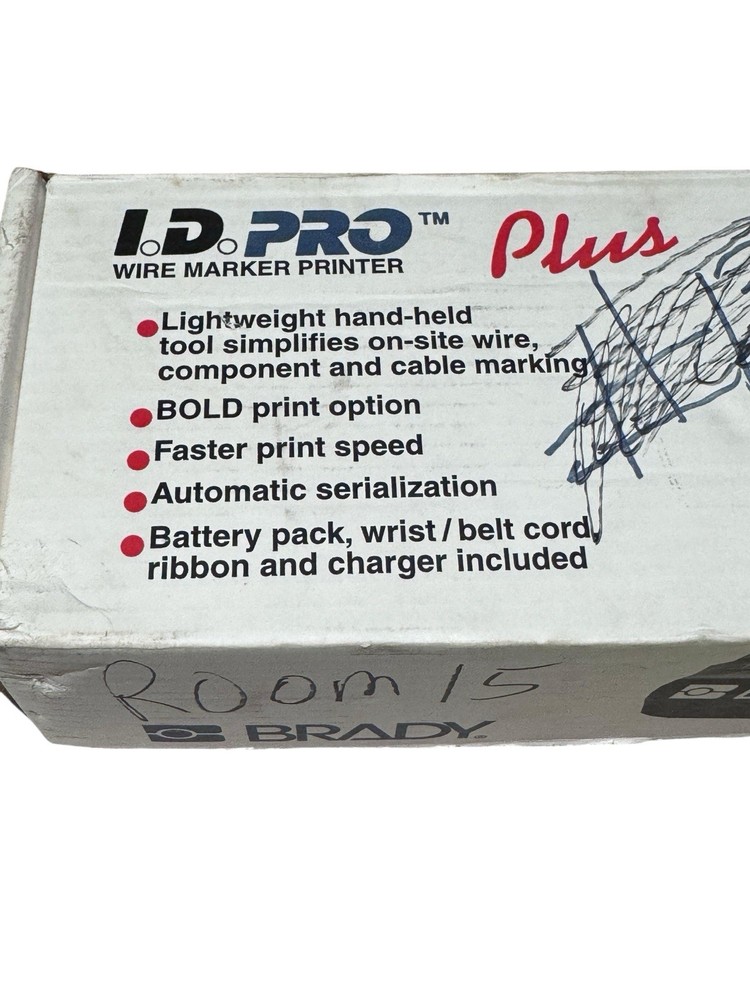 Brady I.D. Pro Plus Model 33980 - Complete