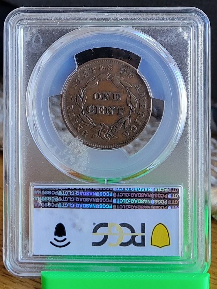 1839 Booby Head PCGS VF35 Large Cent Coronet Head