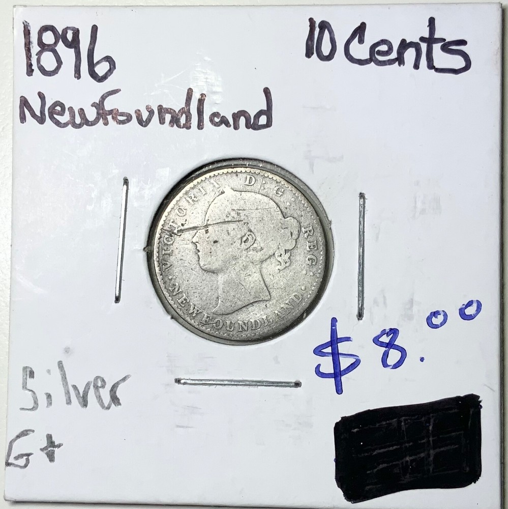 1896 Newfoundland 10 Сents