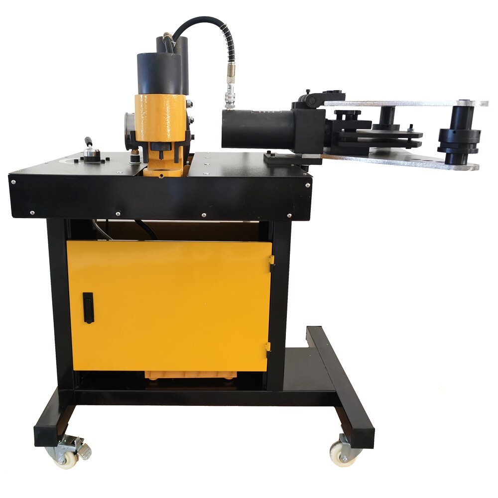 110V Electric Multi-function 4-in-1 Hydraulic Busbar Processor Bending Machine