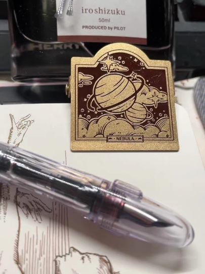 Notebook Brass Clip