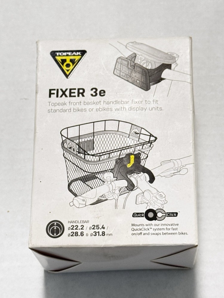Topeak Fixer 3e for Front Basket Mount New