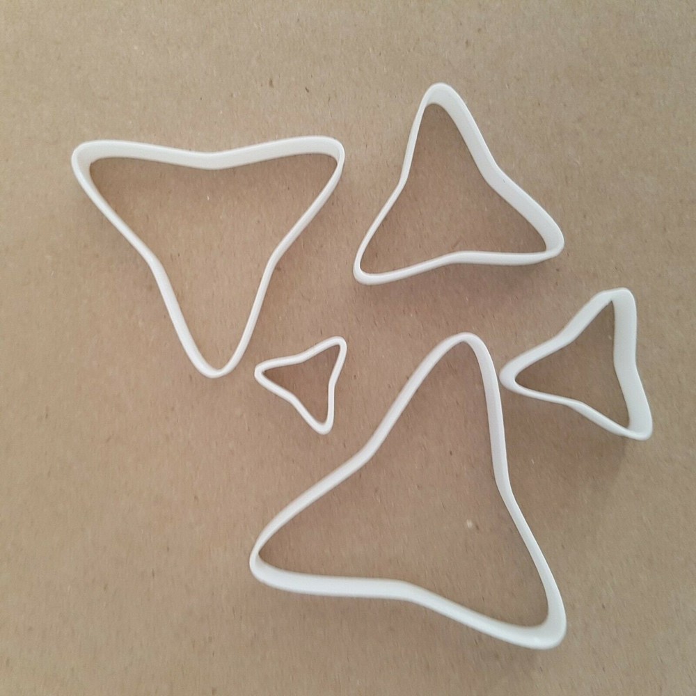 Inverted Triangle Shape Mini Fondant Cutter Small Sugarcraft Icing Tiny Sharp