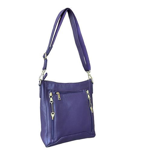 Cowhide Leather Cross Body CCW Purse