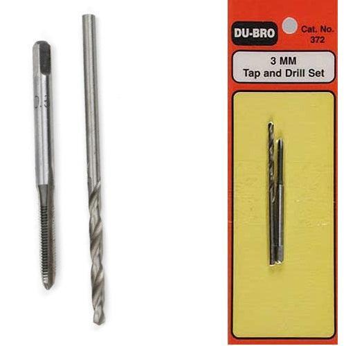 NEW DuBro 3mm Tap & Drill Set 372