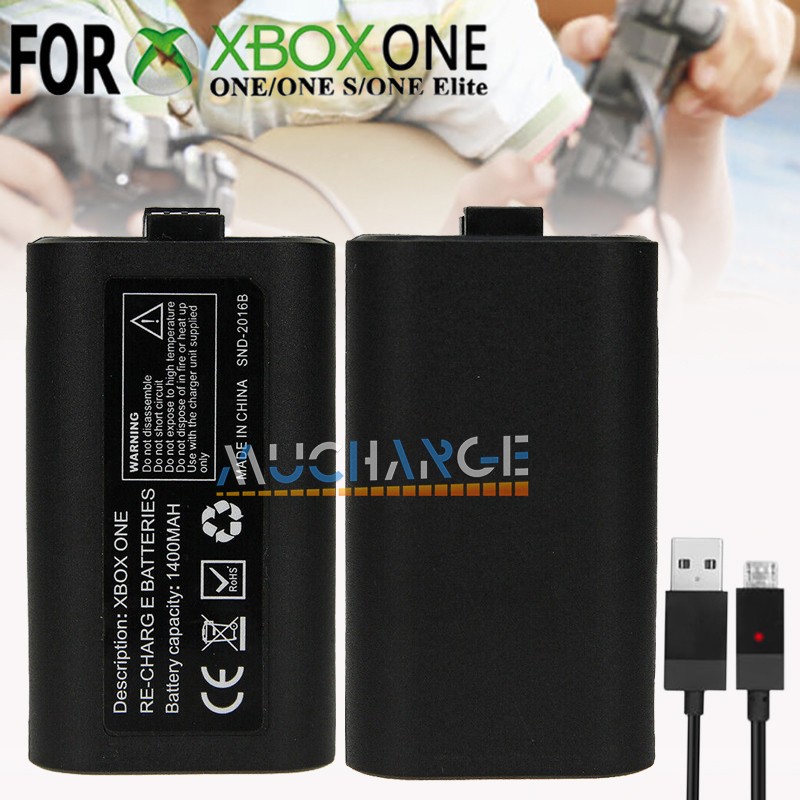 For Microsoft Xbox Play Controller & Charge Wireless Rechargeable USB Cable kits