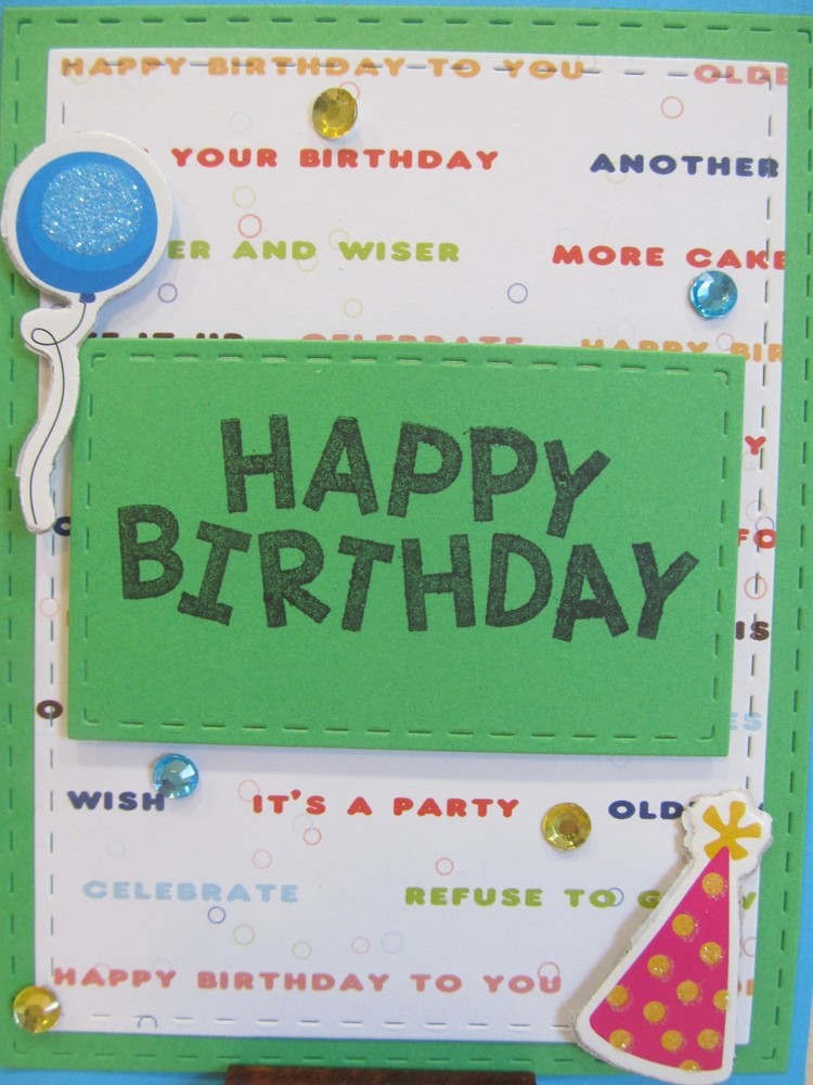 Handmade Happy Birthday Card