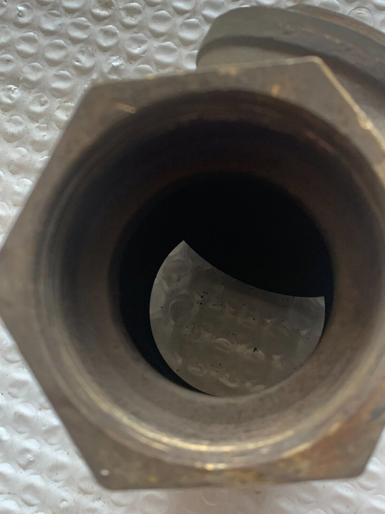 NEW UNBRANDED 2" BRASS CHECK VALVE 125WSP
