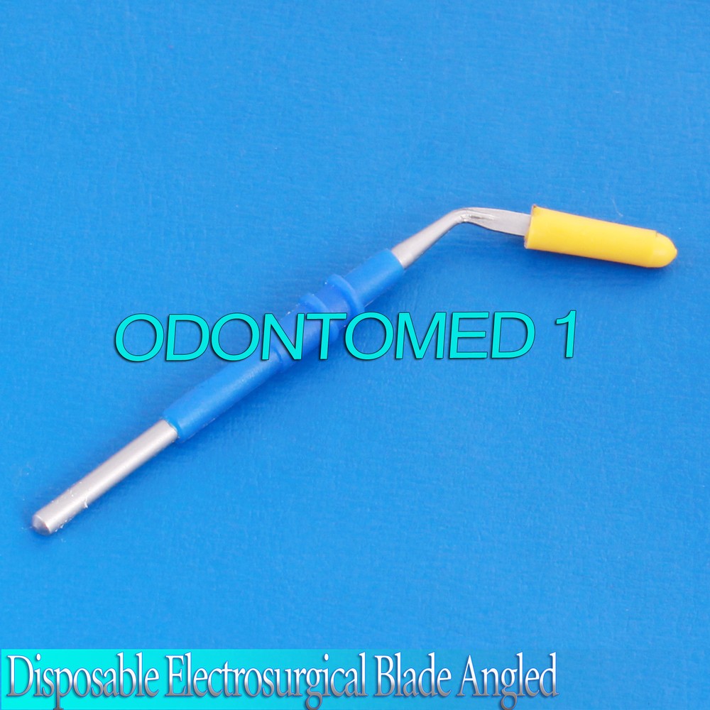 Disposable Electrosurgical Pencil Blade Angled, EL-035