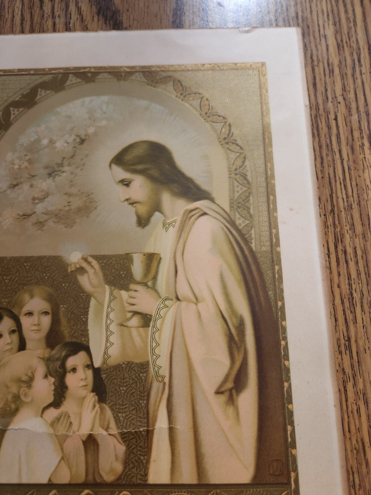 1926 Polish First Communion Certificate