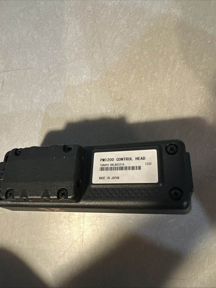 MOTOROLA PM1200 CONTROL HEAD HKLN4331A