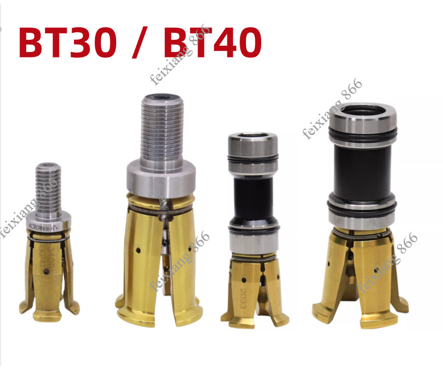 BT30/BT40 4 Petal Clamp Pull Claw CNC Spindle 45° Outer Inner Screw Pull Parts