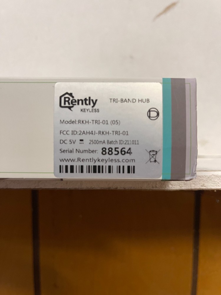 Rently Keyless Smart Home Tri-Band Hub