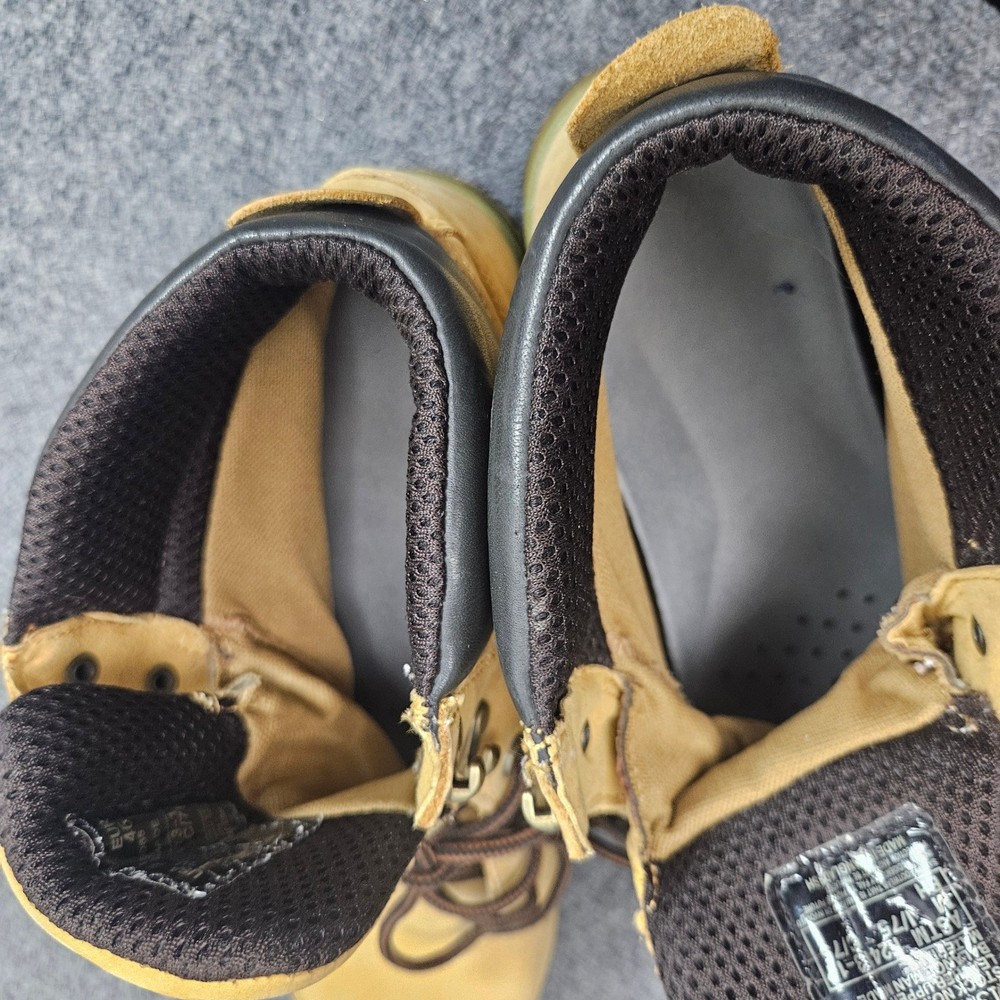 Wolverine Work Boots 13M Tan Waterproof Leather Safety Toe EH ASTM Workwear